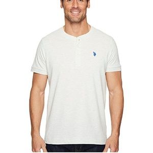 U.S. POLO ASSN.® Short Sleeve Henley Solid T-Shirt